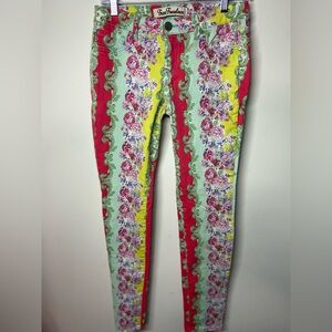 True Freedom Multicolor Floral Skinny Pants
